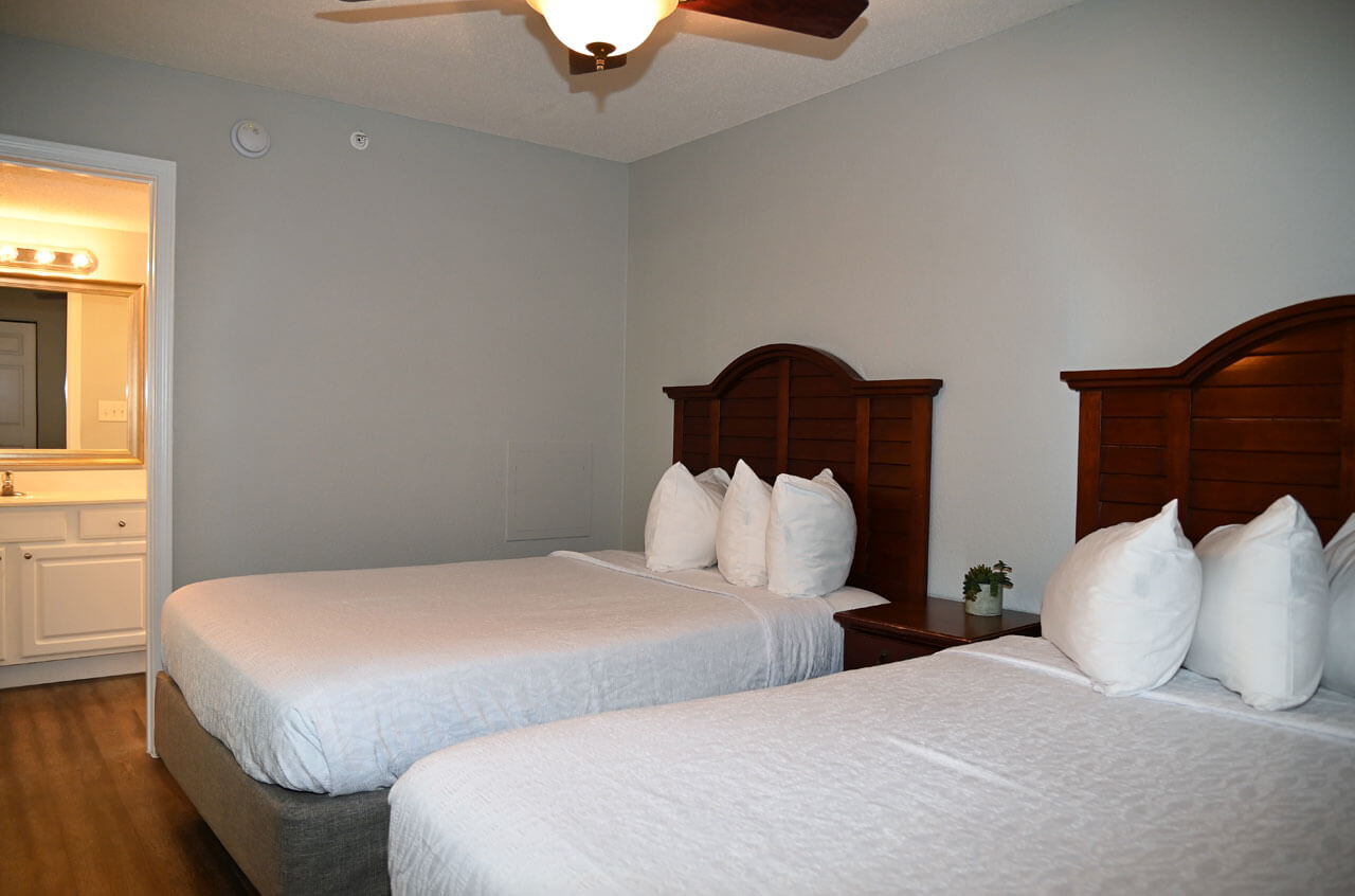 Second Bedroom with two full bed