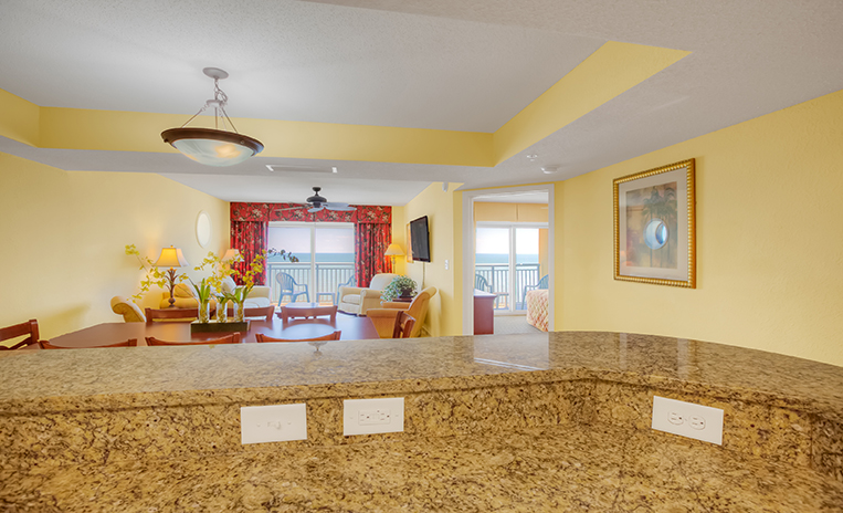 Over view of living area