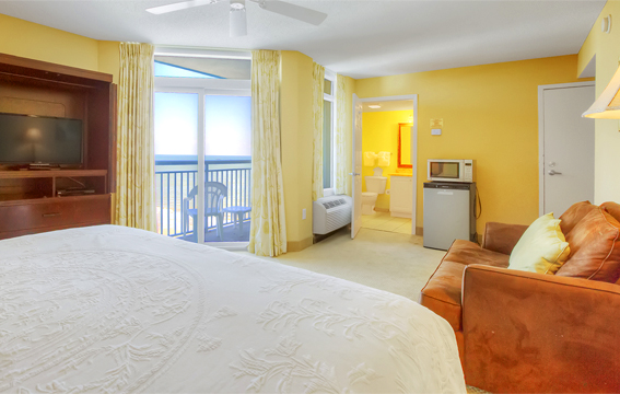 Oceanview Studio with 1 King Bed