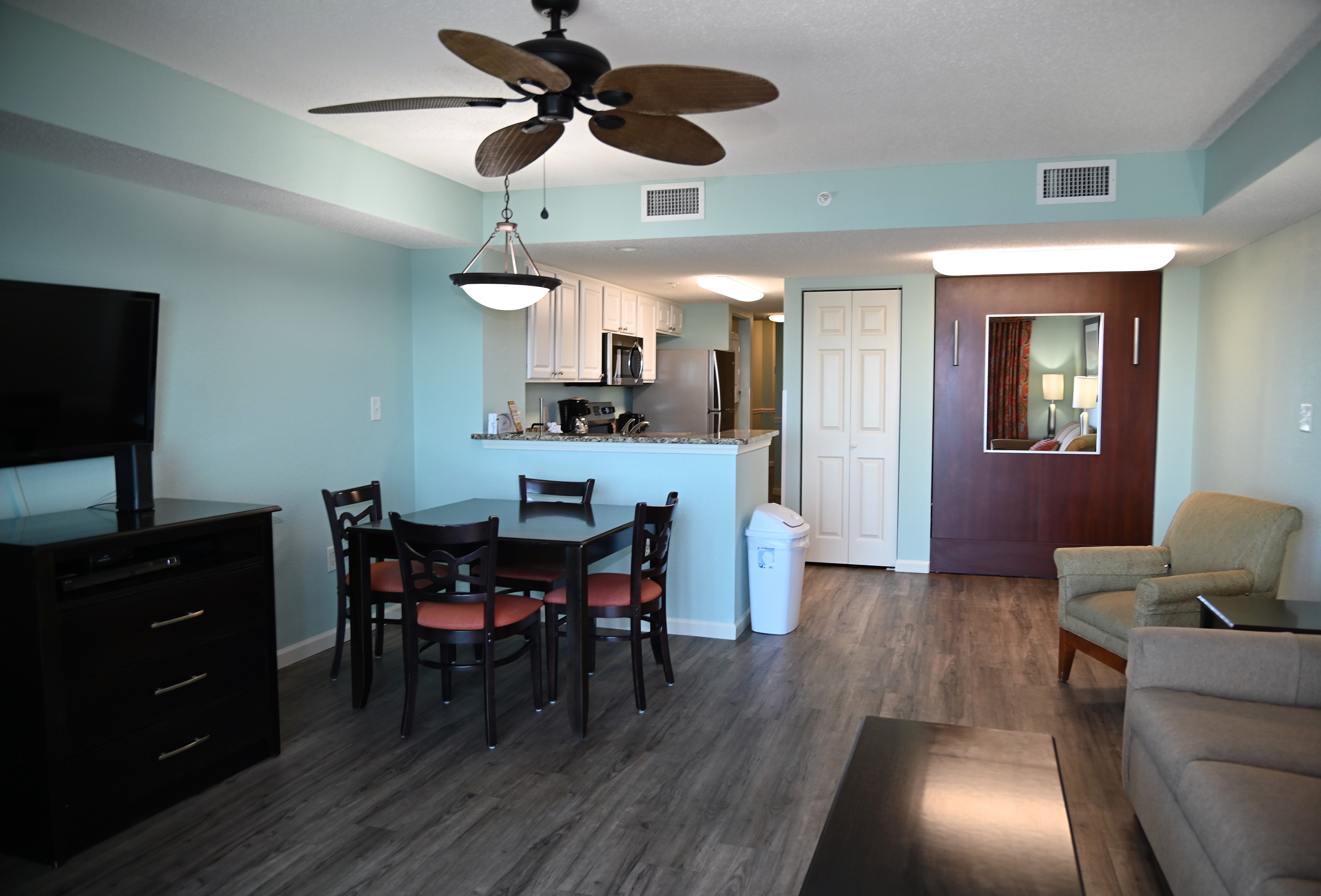 Dining Room with Bar Area